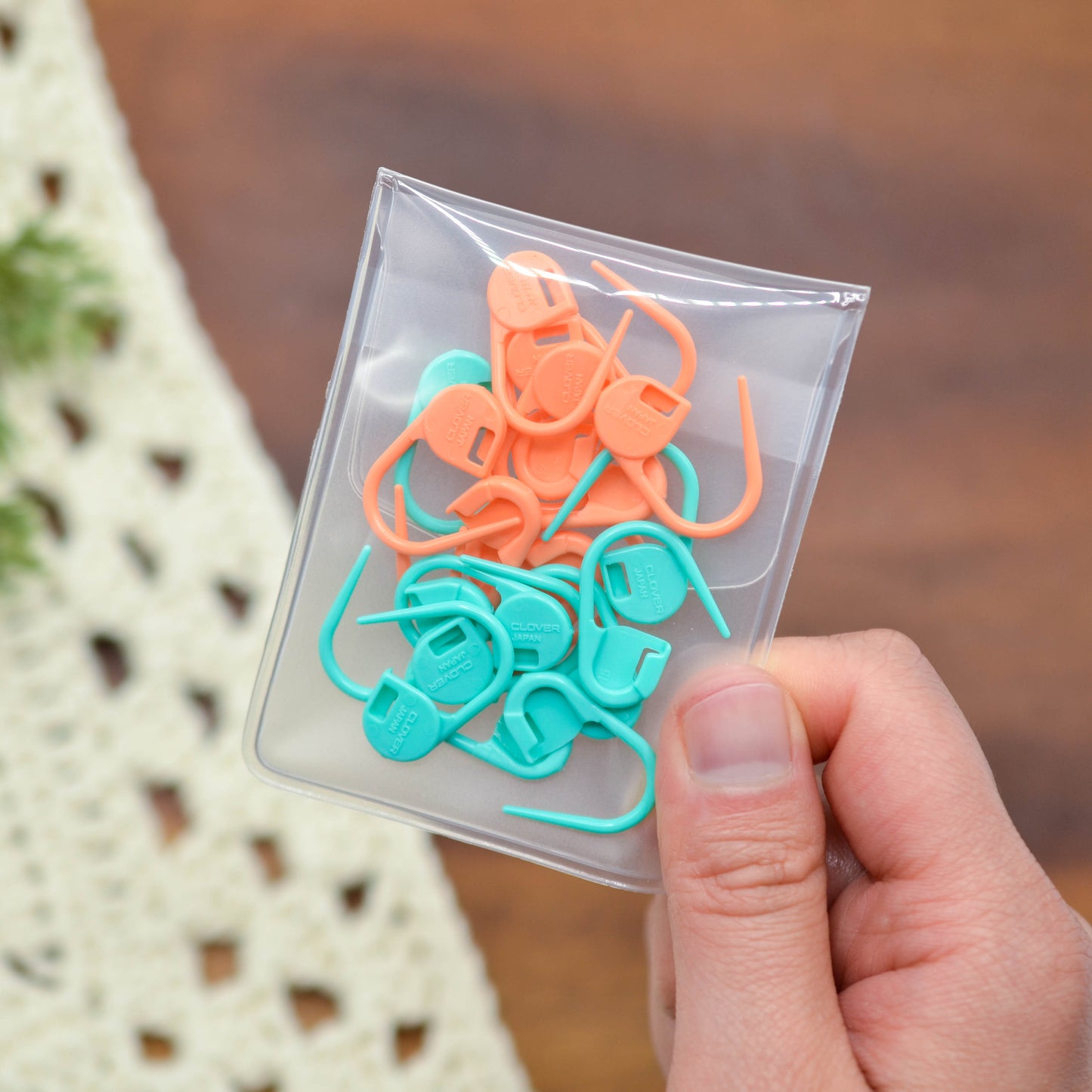 Clover Locking Stitch Markers (20ct)