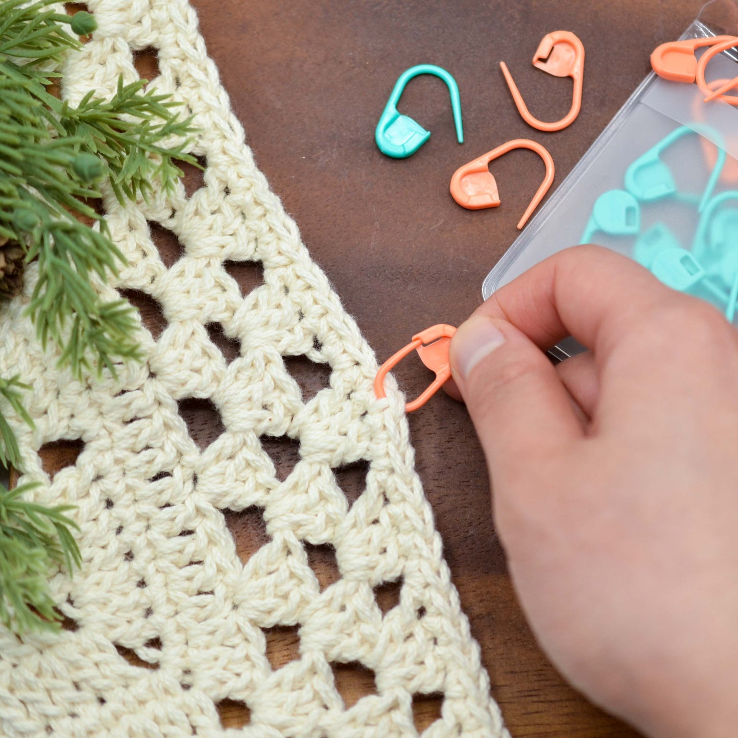 Clover Locking Stitch Markers (20ct)