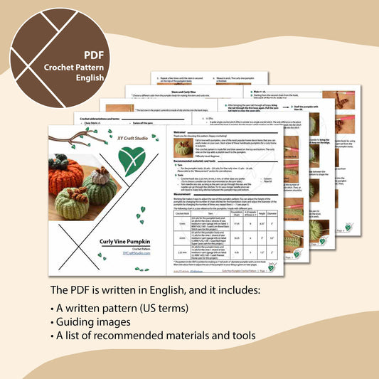 Everything Pumpkin Crochet Pattern Bundle (3-in-1)