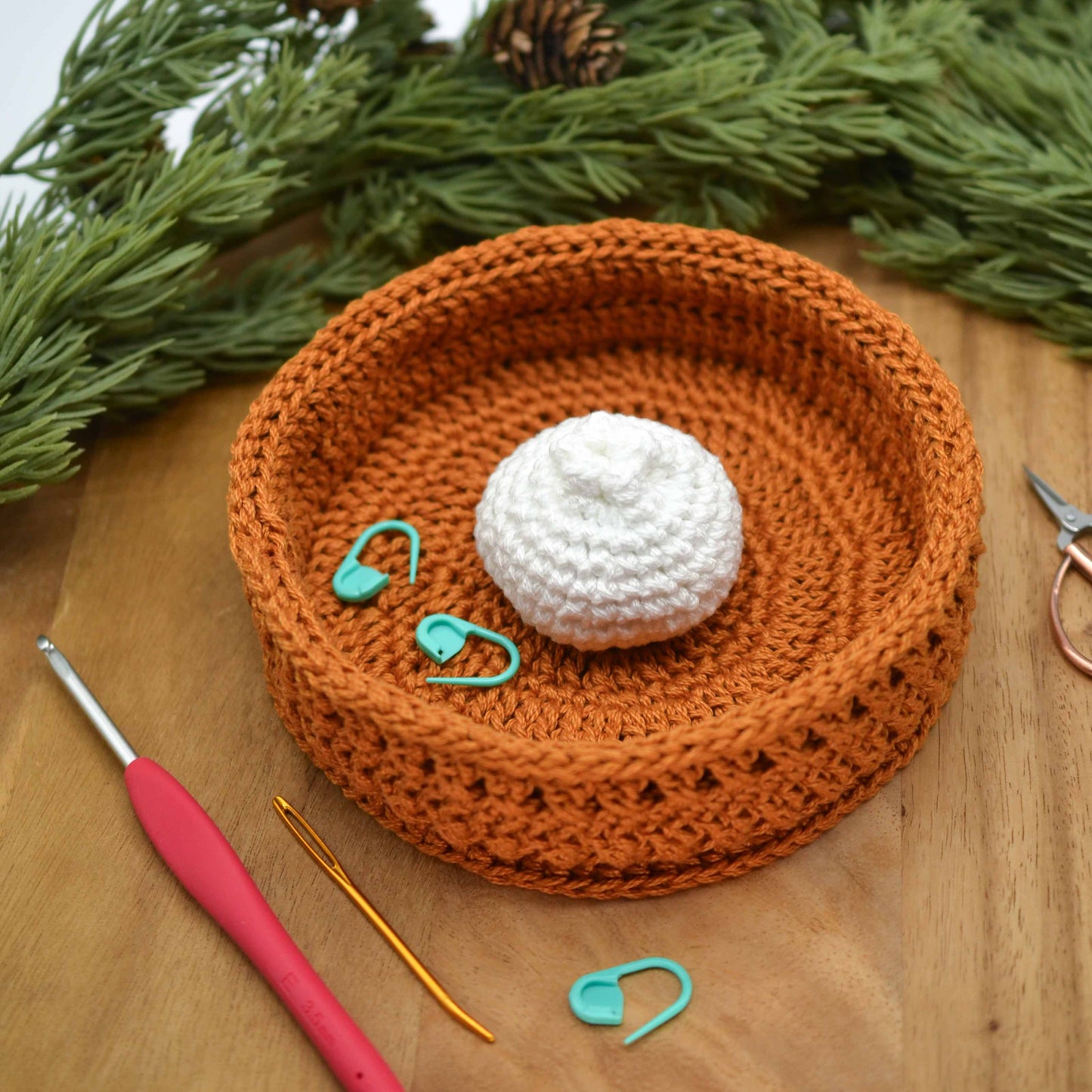 The Bao Tray and Pin Cushion Crochet Pattern