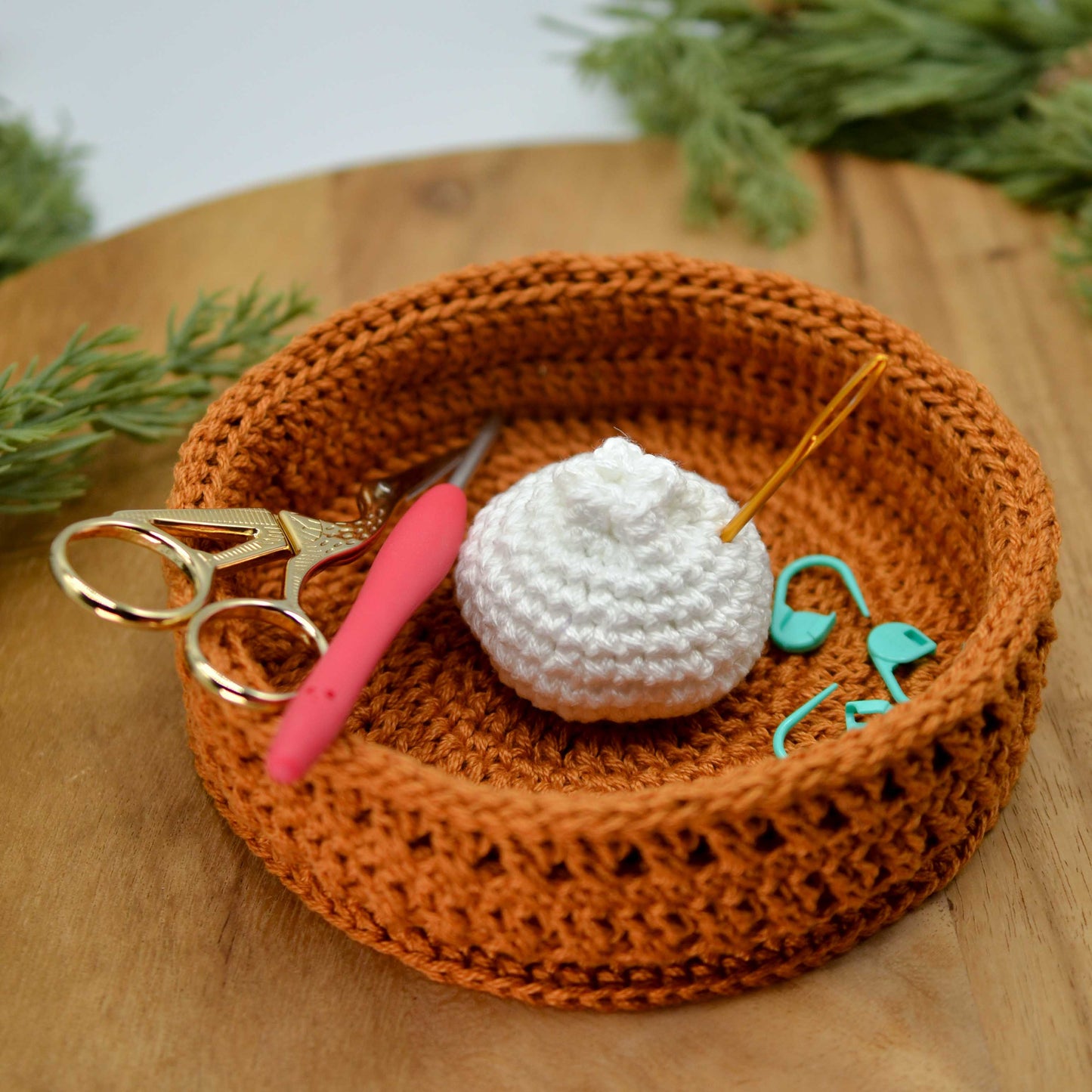 The Bao Tray and Pin Cushion Crochet Pattern