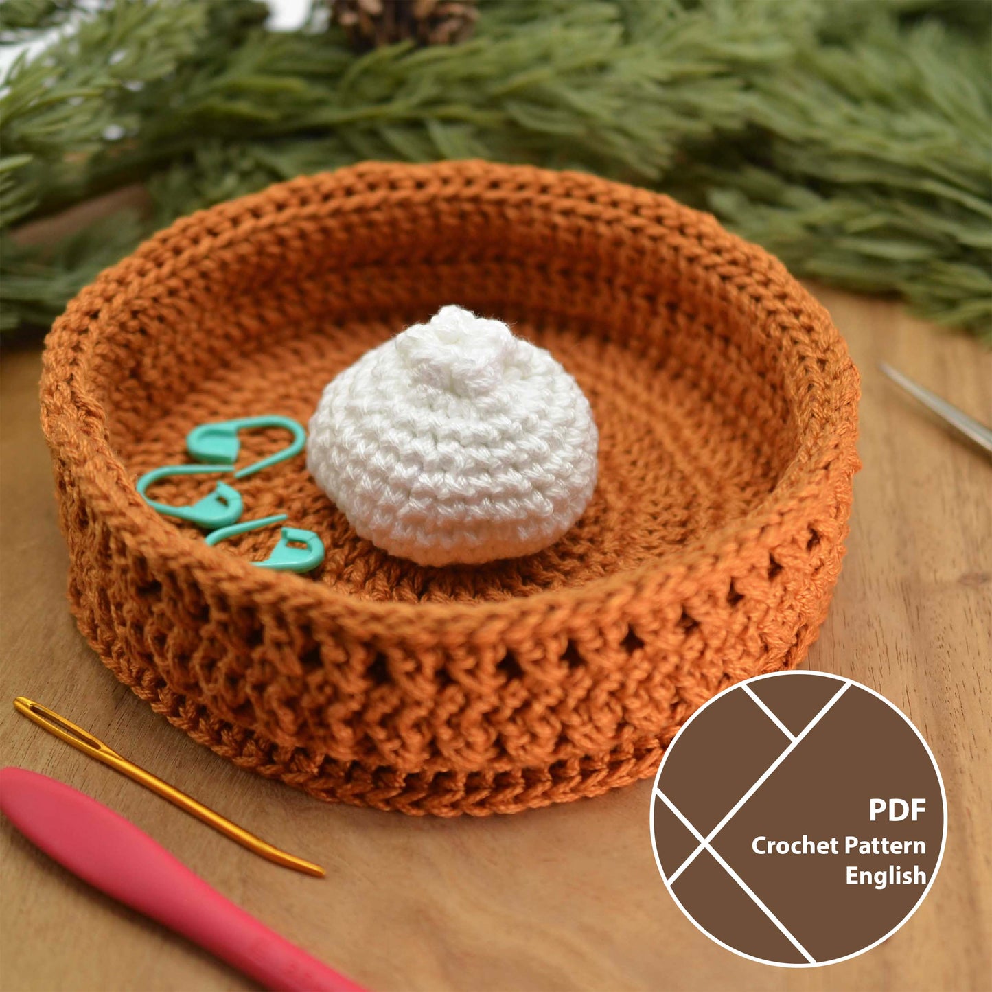 The Bao Tray and Pin Cushion Crochet Pattern