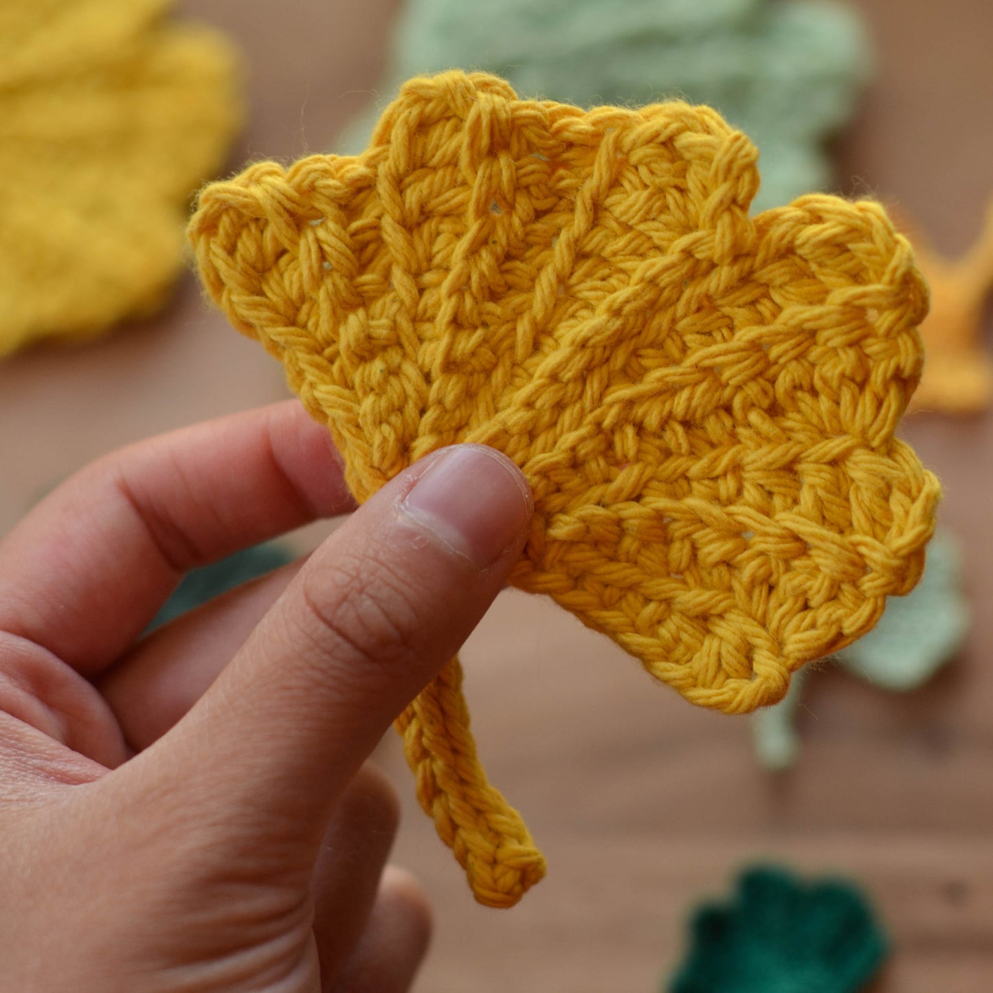 Ginkgo Leaf Crochet Pattern