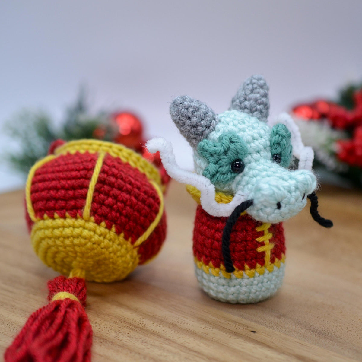 12-in-1 Lunar New Year Zodiac Animals with Lantern Crochet Pattern Bundle