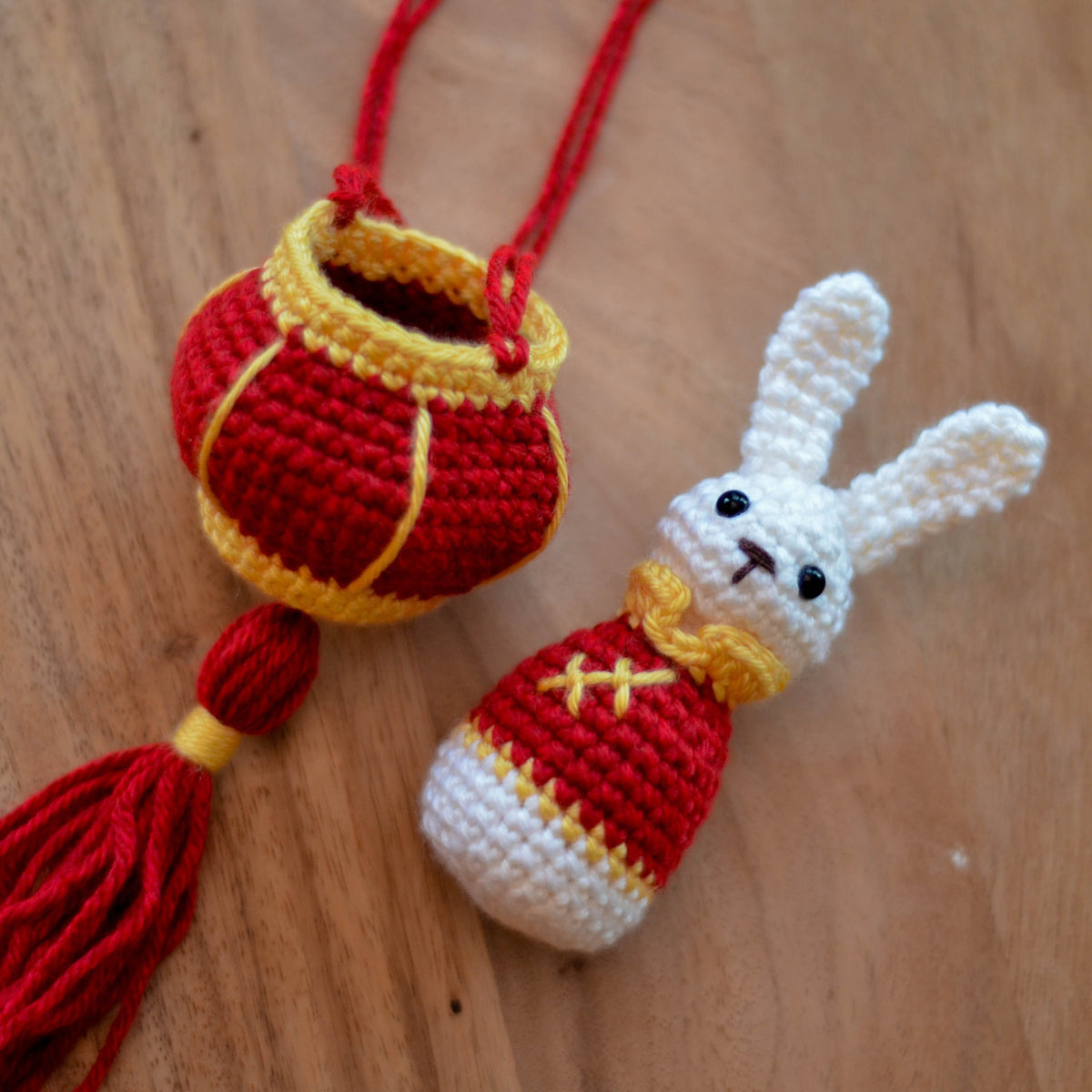 12-in-1 Lunar New Year Zodiac Animals with Lantern Crochet Pattern Bundle