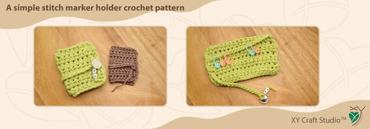 A Simple Stitch Marker Holder Crochet Pattern