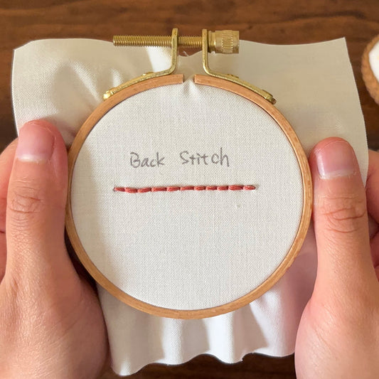 Back Stitch: A Beginner-Friendly Embroidery Outline Stitch