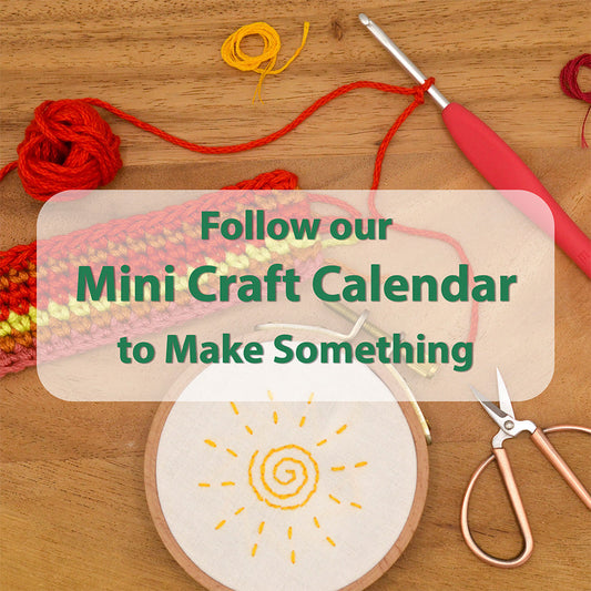 Mini Craft Calendar - Project Collection