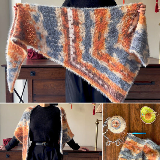 A Busy Maker’s Journey: Crocheting a Shawl in Four Weeks