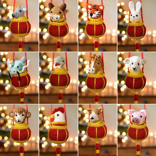 12 Festive Animals to Crochet for Lunar New Year