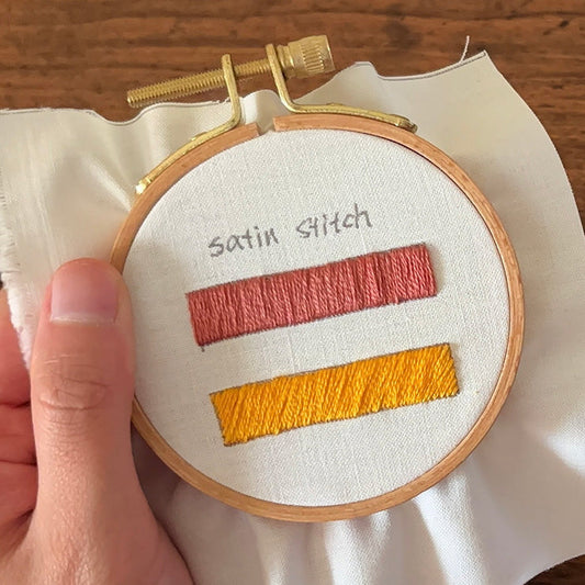 How to Make Satin Stitches