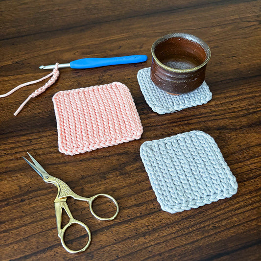 Simple Coaster Crochet Tutorial