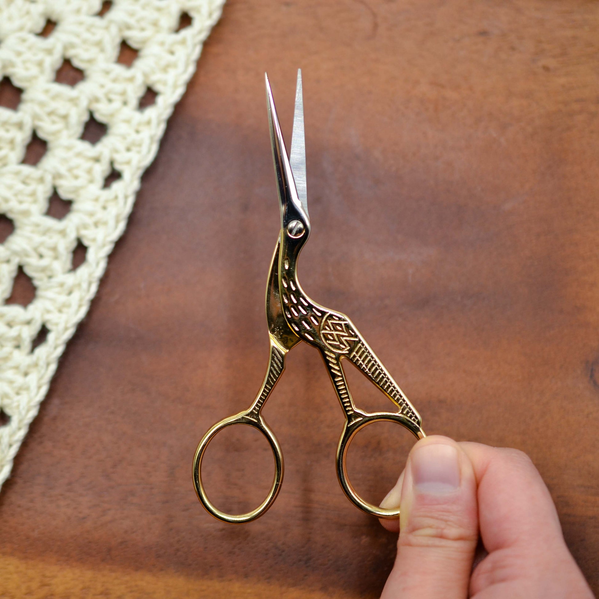 stork scissors over the garden wall Dyno Singer Stork Scissors: Elegant Design for Precision Cutting – XY Craft Studio