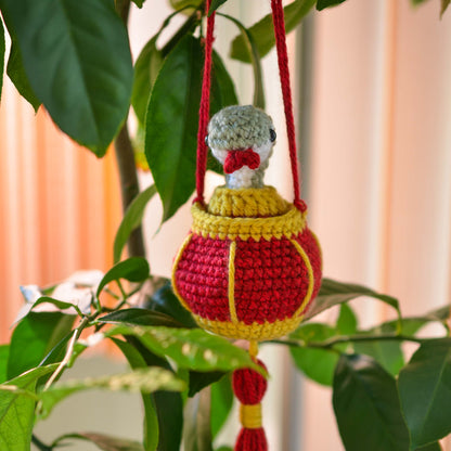 Lunar New Year Snake and Lantern Crochet Pattern