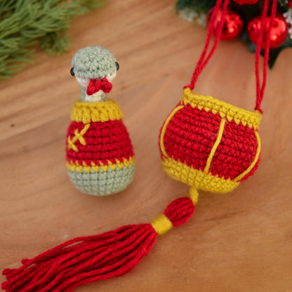 Lunar New Year Snake and Lantern Crochet Pattern