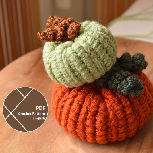 Curly Vine Pumpkin Crochet Pattern