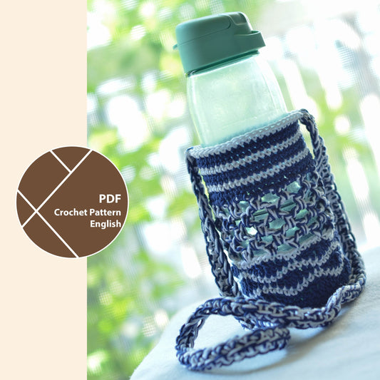 Ocean’s Catch Bottle Holder Crochet Pattern