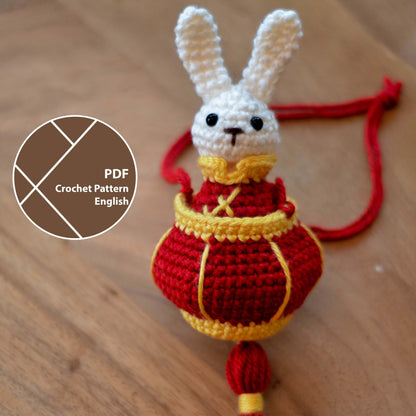 Lunar New Year Rabbit and Lantern Crochet Pattern