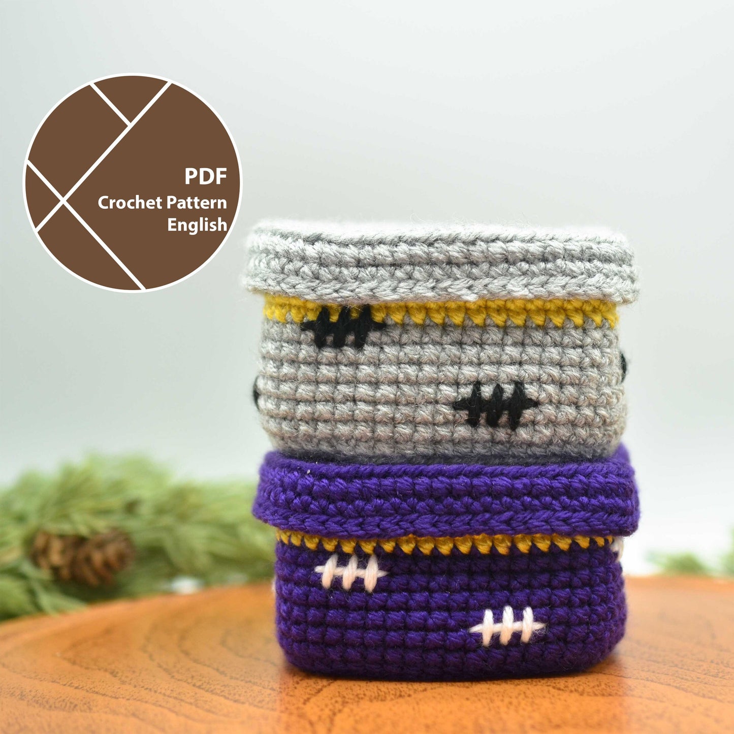 Scratching Box Halloween Crochet Pattern