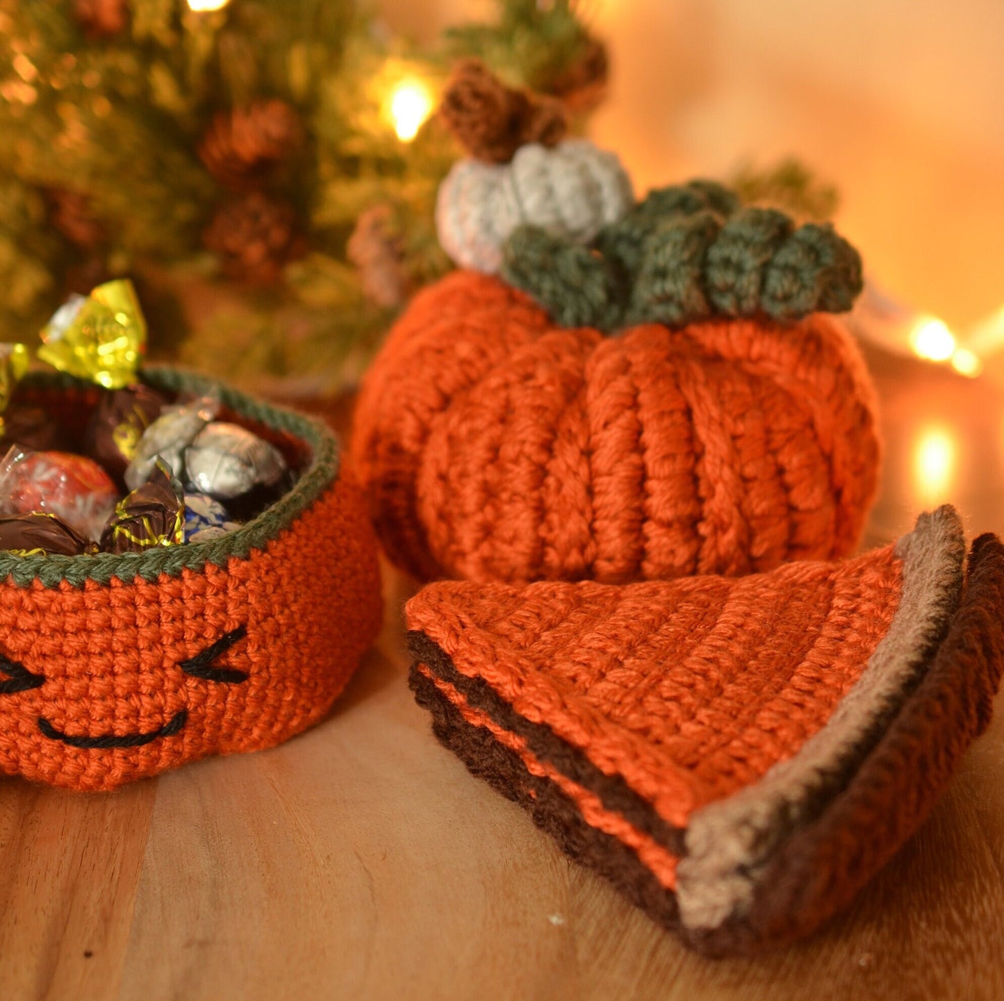 Everything Pumpkin Crochet Pattern Bundle (3-in-1)