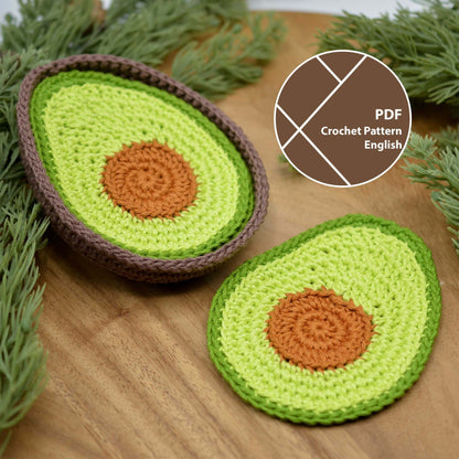 Fruit Slices Coaster Crochet Pattern Bundle (7-in-1)