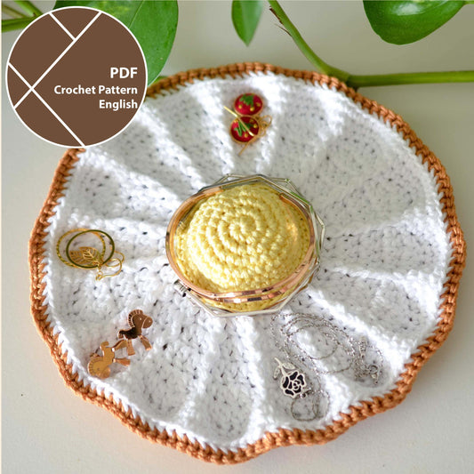 Daisy Tray and Pin Cushion Crochet Pattern